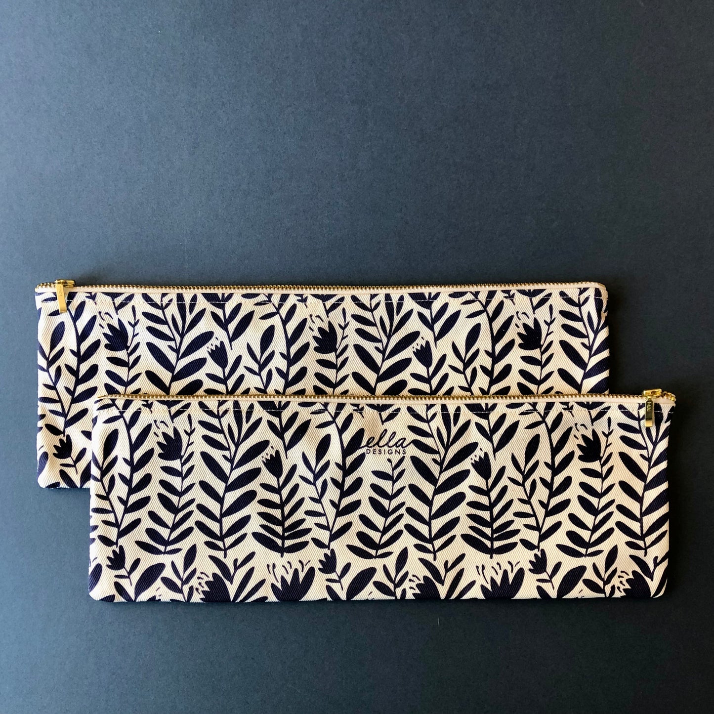 33cm Pencil Bags | Madeline in Navy