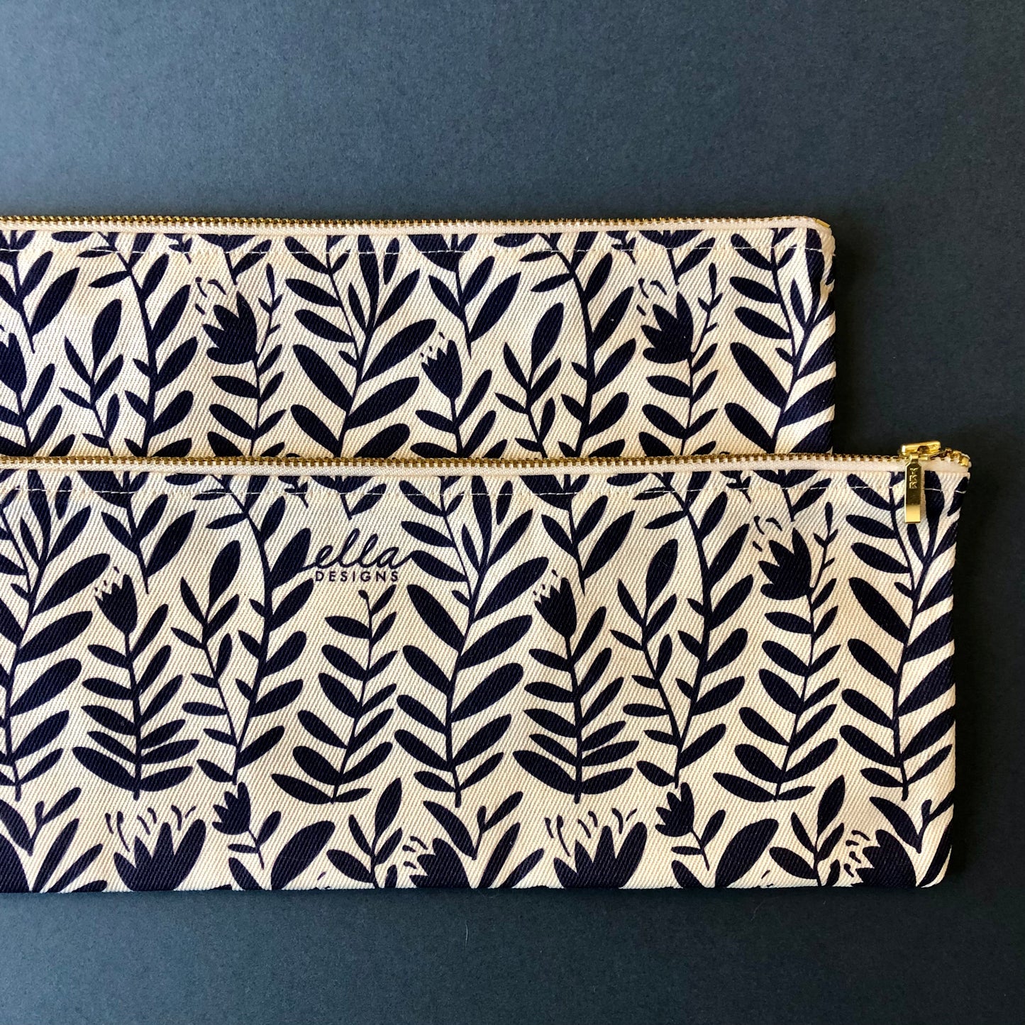 33cm Pencil Bags | Madeline in Navy