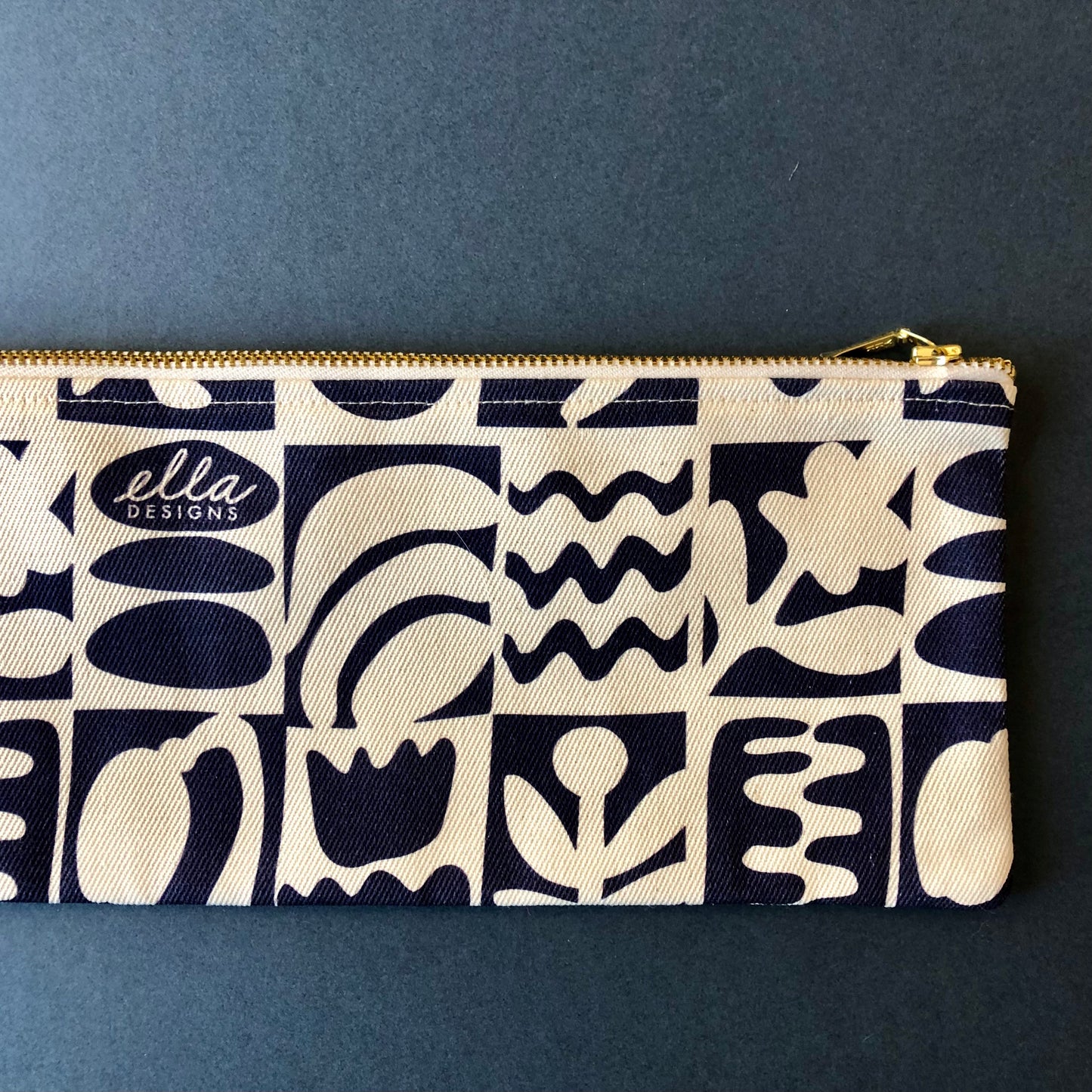 33cm Pencil Bags | Suhair in Navy