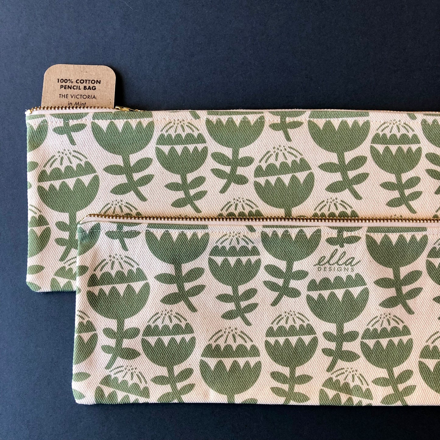 33cm Pencil Bags | Victoria in Mint